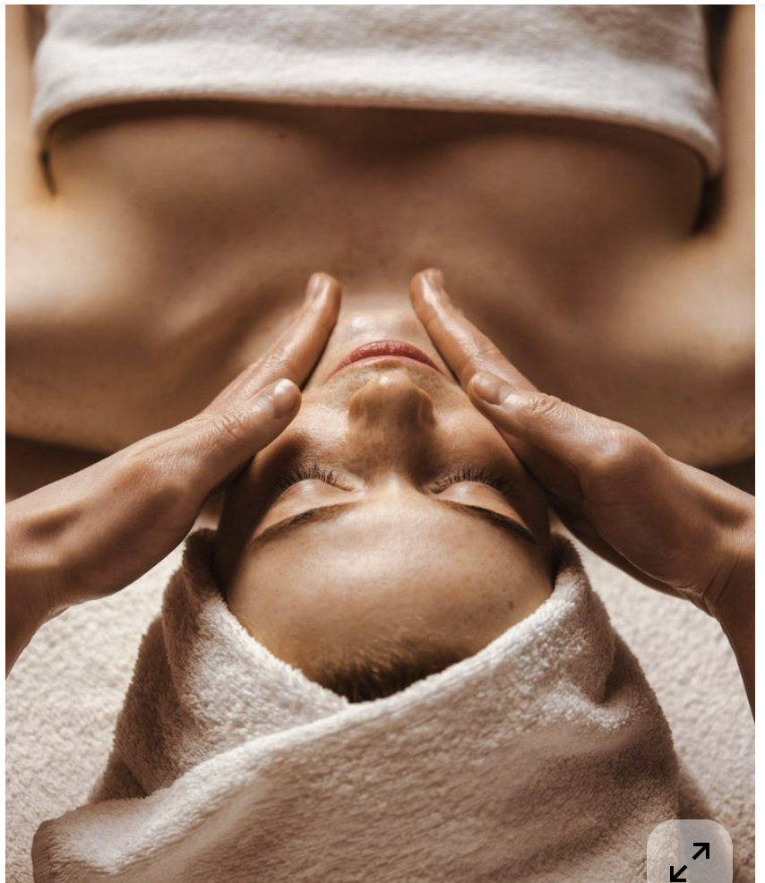 Luxury facial treatment